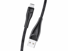 Usams USB-A - microUSB USB kabel 1 m černý (63791-uniw)