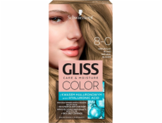 Schwarzkopf Gliss Color č. 8-0 přírodní blond