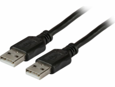 EFB USB kabel USB-A – USB-A 1,8 m černý (K5253SW.1.8)