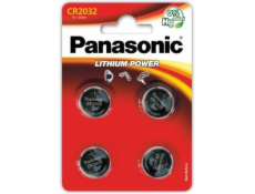 Baterie Panasonic Lithium Power CR2032 4 ks.