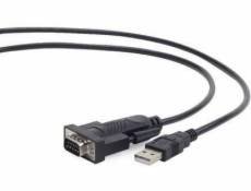 Gembird USB-A USB kabel – 1,5 m černý (UAS-DB9M-02)