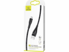 Usams USB-A - microUSB USB kabel 3 m černý (63793-uniw)