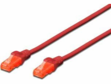 Digitus kabel Digitus patch-cord UTP, CAT.5E, rot, 1,5 m, 15 LGW