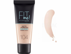 Maybelline Fit Me Liquid Foundation 104 Soft Ivory 30 ml