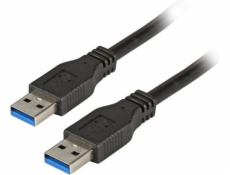 EFB USB kabel USB-A – USB-A 1,8 m černý (K5280SW.1.8)