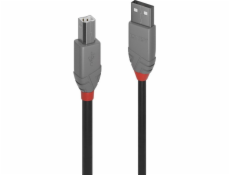 Lindy USB-A - USB-B USB kabel 3 m černý (36674)