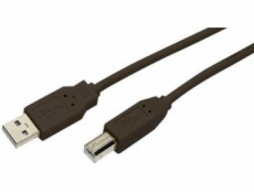 MediaRange USB-A - USB-B USB kabel 3 m černý (MRCS103)