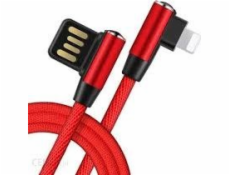 Libox USB-A - Lightning kabel 1 m červený (LB0151)