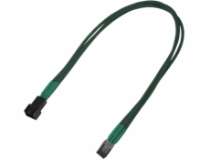 Nanoxia 3-pin - 3-pin, 0,3 m, tmavě zelená (900500017)