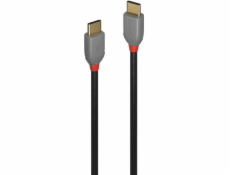 Lindy USB-C – USB-C USB kabel 1 m šedý (36871)