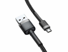 Baseus USB-A - microUSB USB kábel 1 m Čiernošedý (CAMKLF-BG1)