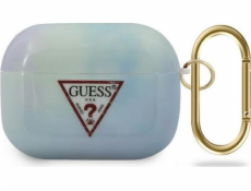 Guess GUACAPTPUMCGC02 Tie&Dye Collection ochranné pouzdro pro AirPods Pro modré