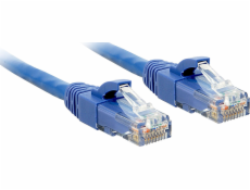 Lindy Patchcord Cat6, U/UTP, 2m, modrý (48018)