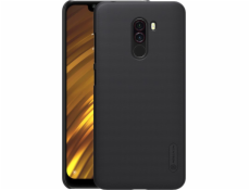 Nillkin Super Frosted Shield zesílený kryt pouzdra + stojánek pro Xiaomi Pocophone F1 černý