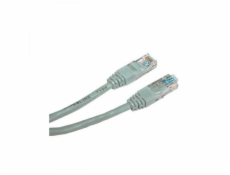 Logo Patchcord UTP, Cat.5e, 0,5m, šedá (2588)