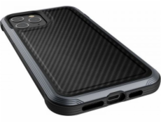 X-Doria Raptic Lux – hliníkové pouzdro iPhone 12 Pro Max (test pádem 3 m) (černé uhlíkové vlákno)