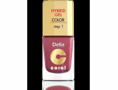 Delia Cosmetics Coral Hybrid Gel Nail email č. 18 marsala 11ml