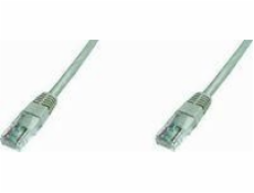 Gembird propojovací kabel RJ45, kat. 5e, UTP, 3m, šedý (PP12-3M)