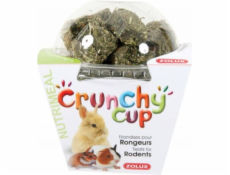 Zolux CRUNCHY CUP BLOCKS pamlsky pro hlodavce vojtěška/mrkev 200g