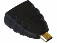 AV Art HDMI Micro - HDMI adaptér černý (AL-OEM-53)