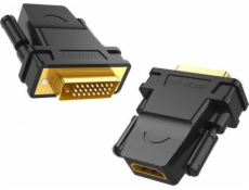 Ugreen HDMI - DVI-D AV adaptér černý (20124)