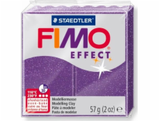 Fimo termosetový plast Efekt třpytky fialové 57g