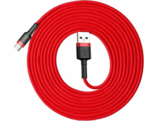 Baseus USB-A - USB-C USB kábel 3 m červený (CATKLF-U09)