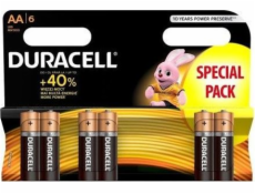 Baterie Duracell AA / R6 6 ks.