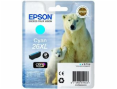 Originální inkoust Epson T263240, 26XL, azurová (C13T26324022)