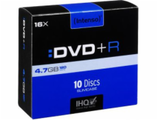 Intenso DVD+R 4,7 GB 16x 10 kusů (4111652)