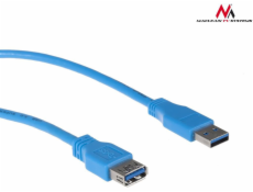 Maclean USB-A – USB-A kabel USB 3 m Modrý (MCTV-585)