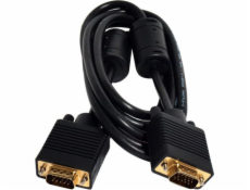 Art D-Sub (VGA) - D-Sub (VGA) kabel 5m černý (KABSVGA M/M 5M AL-OEM-3A)