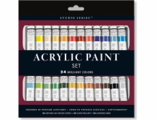 Peter Pauper Press Acrylic Paints 24 barev