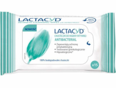 Lactacyd Antibakteriální ubrousky pro intimní hygienu, 1 balení - 15 ks