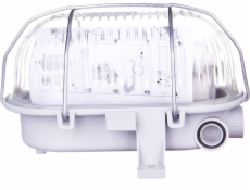 Lena Lighting Plafoniera 1x 60W E27 II tř. 230V IP44 OVAL 60 SIMETAL 2 (121173)