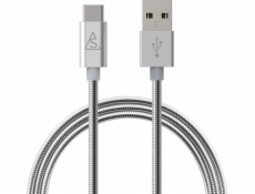 BlueLounge USB-A – USB-C kabel USB 1 m stříbrný (613362)