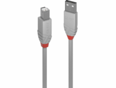 Lindy USB-A - USB-B USB kabel 3 m černý (36684)