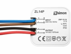 Kontakt-Simon Flush LED zdroj 14V DC 15W ZL14P-15 (WZ-L14P-15xxx-xxxx)