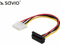 Savio Molex - SATA, 0,18 m, vícebarevné (AK-42)