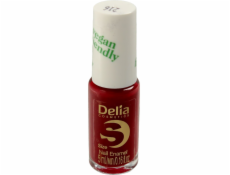 Delia Delia Cosmetics Vegan Friendly lak na nehty Velikost S č. 216 Cherry Bomb 5ml