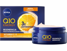 Nivea Q10 Energy noční krém proti vráskám 50 ml