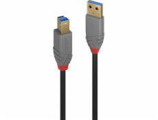 Lindy USB-A - USB-B USB kabel 2 m černý (36742)