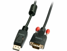 Lindy DisplayPort – kabel D-Sub (VGA) 2m černý (41942)