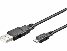 Gembird USB-A - microUSB USB kabel 1 m černý (93918)