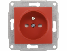 Schneider Electric Sedna jednozásuvka bez červené (SDN2800441)