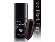 Semilac 100 Black Purple 7ml