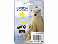 Originální inkoust Epson T263440, 26XL, žlutý (C13T26344022)