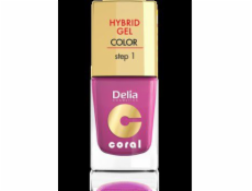 Delia Cosmetics Coral Hybrid Gel nail nail č. 21 fuchsiová 11ml