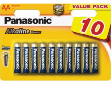 Baterie Panasonic Power AA / R6 10 ks.