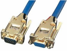 Lindy D-Sub (VGA) - D-Sub (VGA) kabel 3m modrý
